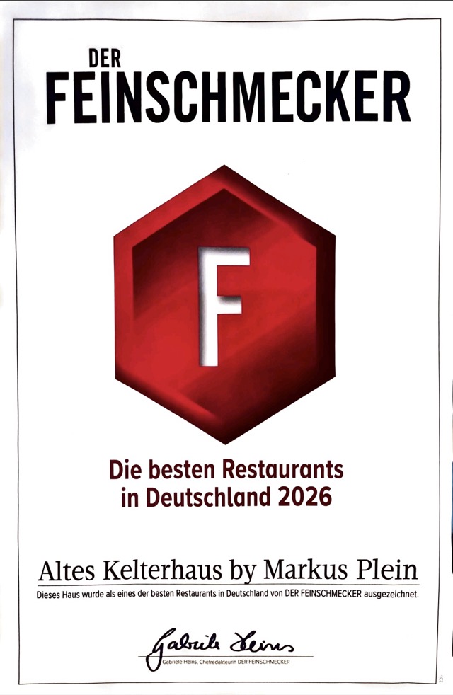 Der Feinschmecker – Die besten Restaurants in Deutschland 2026